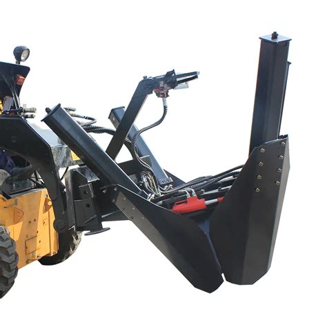 skid steer tree spade digger attachment|ssqa bucket spade digger.